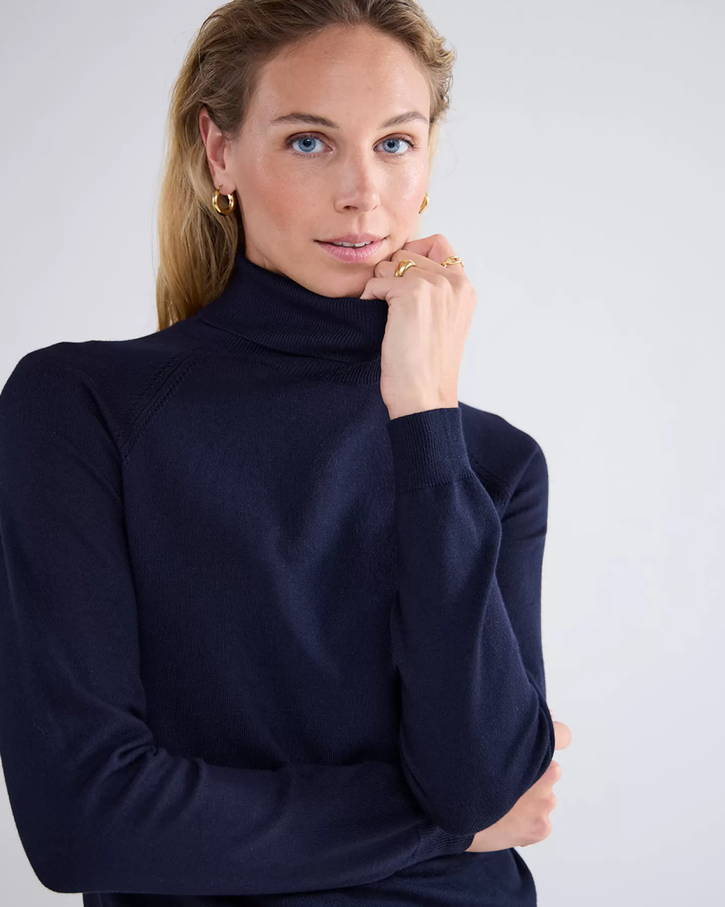 Basics | Truien & Vesten>Summum Basic Coltrui Blauw