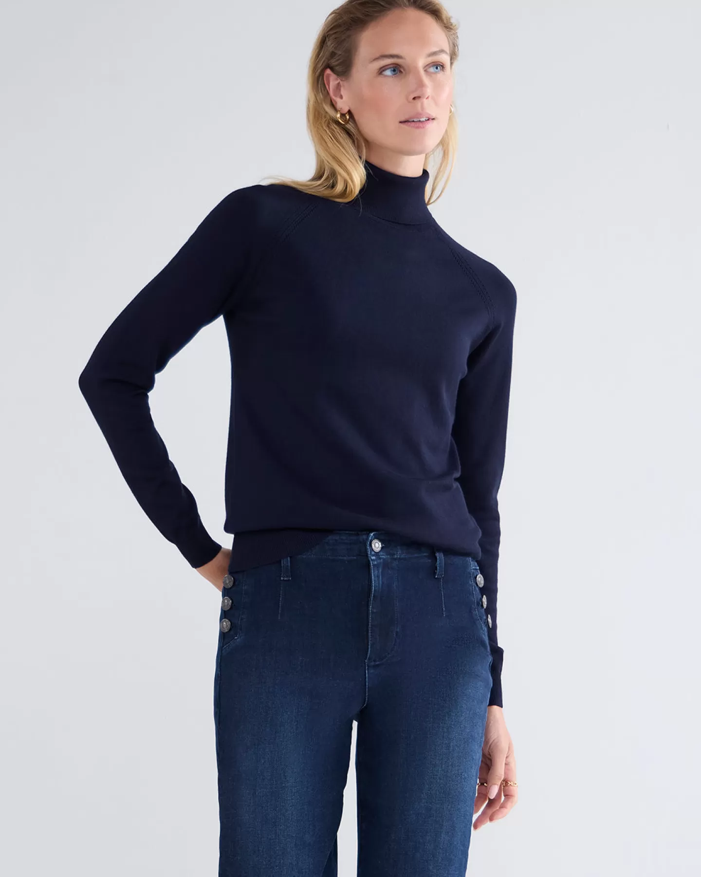 Basics | Truien & Vesten>Summum Basic Coltrui Blauw