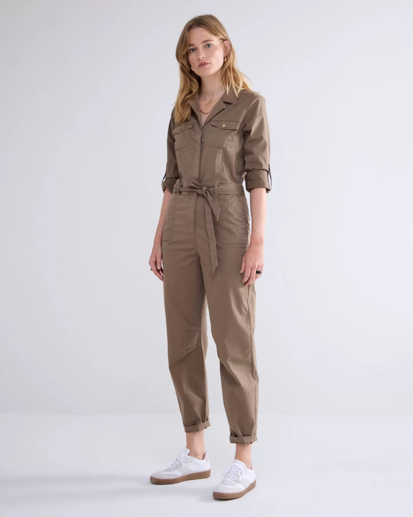 Broeken & Jumpsuits>Summum Cargo Jumpsuit Groen