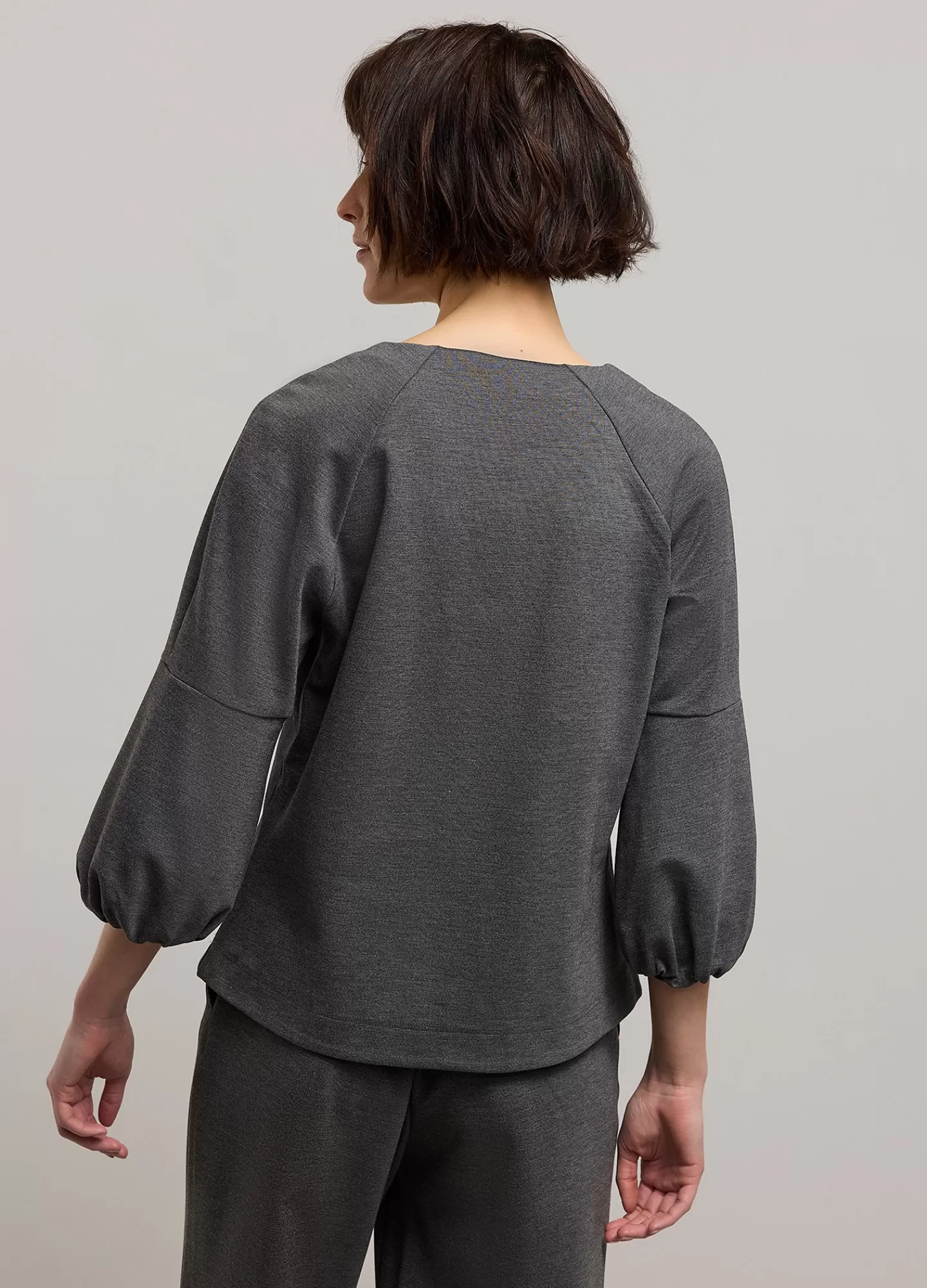 Basics | Tops & T-Shirts>Summum Punto Milano Top Grijs