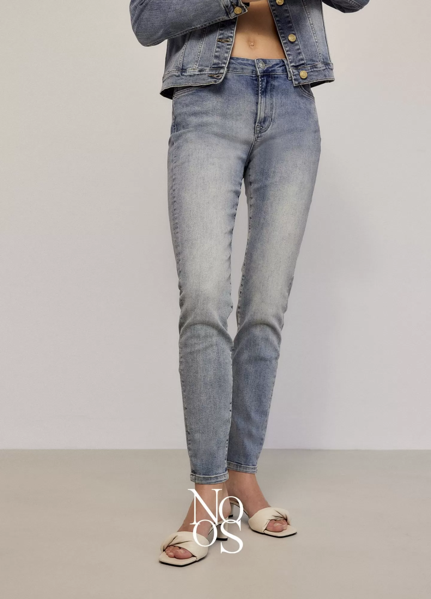 Basics | Jeans>Summum Skinny Blue Daze Nova Blauw